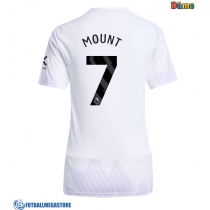 Fotballdrakt Dame Manchester United Mason Mount #7 Bortedrakt 2025-26 Kortermet